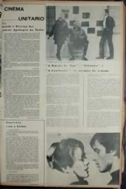 Página do jornal Unitário de janeiro de 1972