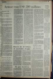 Página do jornal Unitário de janeiro de 1972