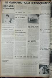 Página do jornal Unitário de janeiro de 1972