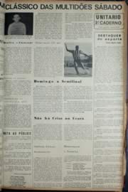 Página do jornal Unitário de janeiro de 1972