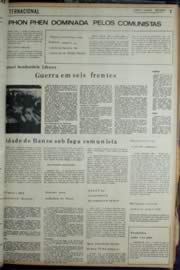 Página do jornal Unitário de janeiro de 1972