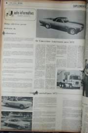Página do jornal Unitário de janeiro de 1972