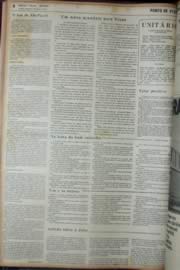 Página do jornal Unitário de janeiro de 1972