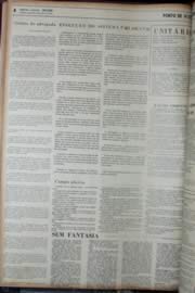 Página do jornal Unitário de janeiro de 1972