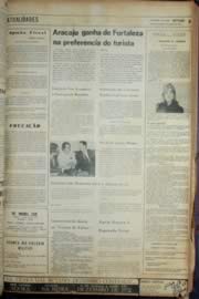 Página do jornal Unitário de janeiro de 1972