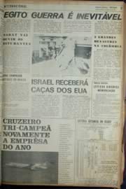 Página do jornal Unitário de janeiro de 1972