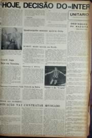 Página do jornal Unitário de janeiro de 1972