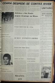 Página do jornal Unitário de janeiro de 1972