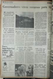 Página do jornal Unitário de janeiro de 1972