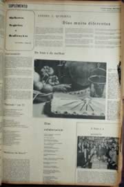 Página do jornal Unitário de janeiro de 1972