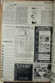 Página do jornal Unitário de janeiro de 1972
