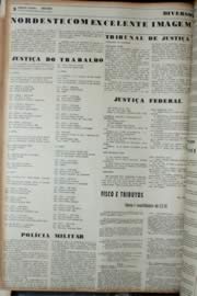 Página do jornal Unitário de fevereiro de 1972