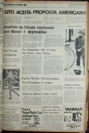 Página do jornal Unitário de fevereiro de 1972