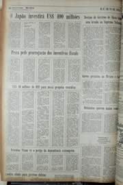 Página do jornal Unitário de fevereiro de 1972