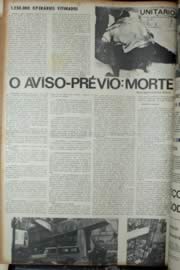 Página do jornal Unitário de fevereiro de 1972