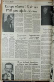 Página do jornal Unitário de fevereiro de 1972