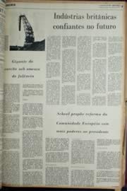 Página do jornal Unitário de fevereiro de 1972