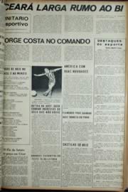 Página do jornal Unitário de fevereiro de 1972