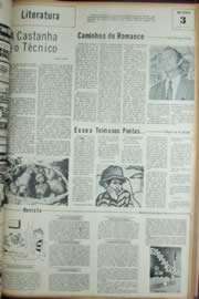 Página do jornal Unitário de fevereiro de 1972