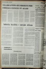 Página do jornal Unitário de fevereiro de 1972
