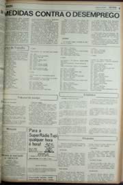 Página do jornal Unitário de março de 1972
