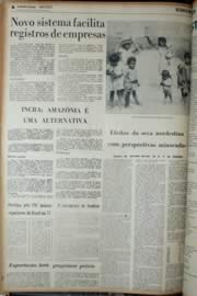 Página do jornal Unitário de março de 1972