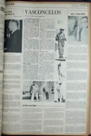 Página do jornal Unitário de março de 1972