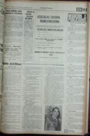 Página do jornal Unitário de março de 1972