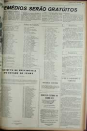 Página do jornal Unitário de março de 1972