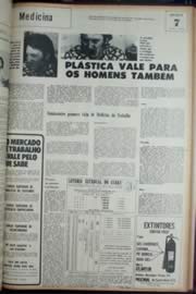 Página do jornal Unitário de março de 1972