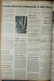 Página do jornal Unitário de março de 1972