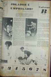 Página do jornal Unitário de março de 1972