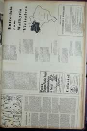 Página do jornal Unitário de março de 1972