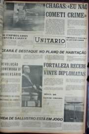 Página do jornal Unitário de março de 1972