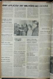 Página do jornal Unitário de março de 1972