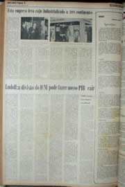 Página do jornal Unitário de março de 1972