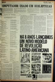 Página do jornal Unitário de abril de 1972