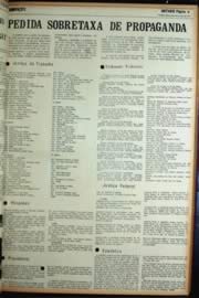 Página do jornal Unitário de abril de 1972