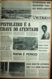 Página do jornal Unitário de abril de 1972