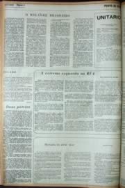 Página do jornal Unitário de abril de 1972