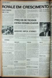 Página do jornal Unitário de abril de 1972