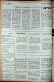 Página do jornal Unitário de abril de 1972
