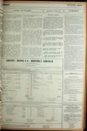 Página do jornal Unitário de abril de 1972