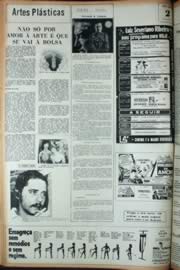 Página do jornal Unitário de abril de 1972