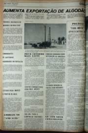 Página do jornal Unitário de abril de 1972