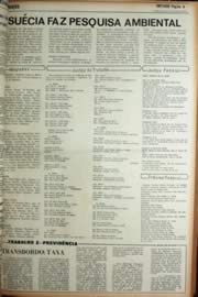 Página do jornal Unitário de abril de 1972