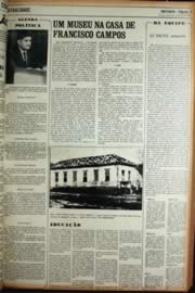 Página do jornal Unitário de abril de 1972