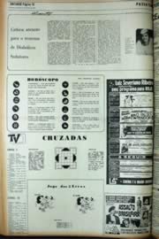 Página do jornal Unitário de abril de 1972