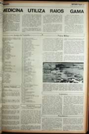 Página do jornal Unitário de abril de 1972