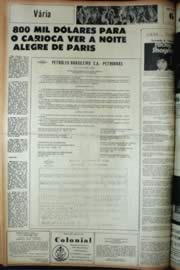 Página do jornal Unitário de abril de 1972